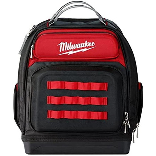 Mochila Para Herramientas Job Site 48-22-8201 Milwaukee Color Rojo