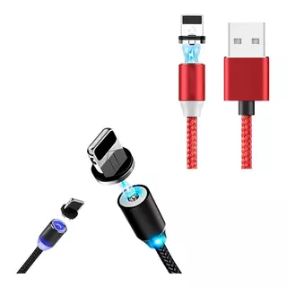 Cable Magnético Para iPhone / Lightning / 2.4 A / 1 Metro 