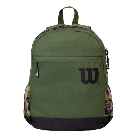 Mochila Wilson Para Laptop, Hombre, Camuflaje Negra