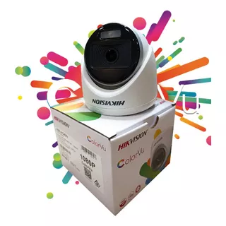 Cámara Hikvision Vision Nocturna 40 Mts Color 3k Y Micrófono Color Blanco