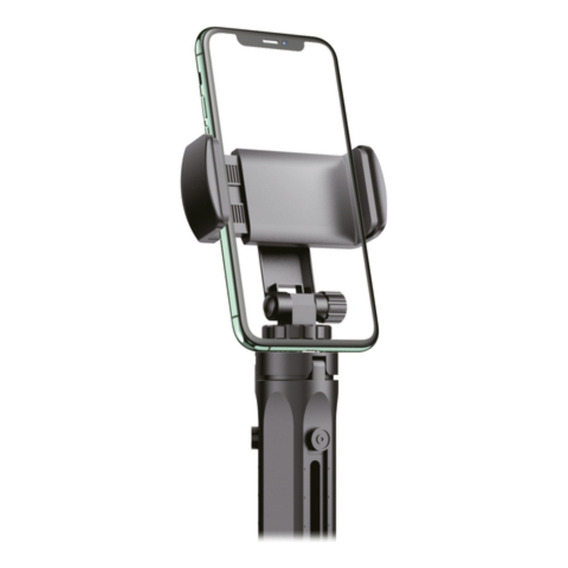 Tripode Para Celular Cabezal Con Giro 360° Q400 Soul Color Negro