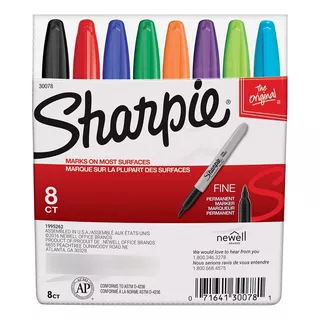 Marcadores Sharpie Set 8 U Multi5