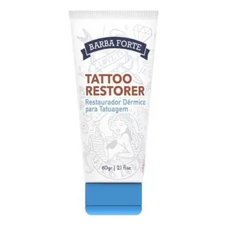 Barba Forte Restaurador Para Tatuagem Tattoo Restorer 60gr