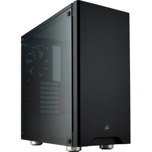 Funda negra para jugadores Corsair Carbide 275r Mid Tower Atx