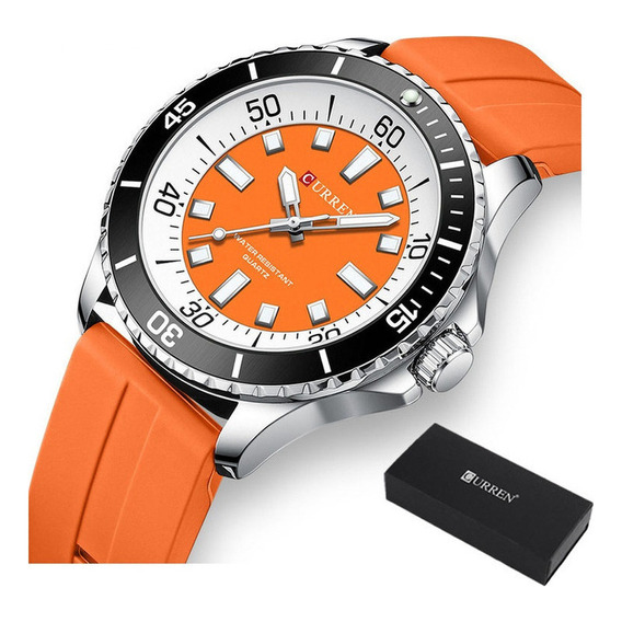 Relojes De Cuarzo Curren Casuales Impermeables Para Hombre .