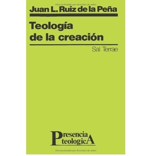 Teología De La Creación, De Juan Luis. Editorial Sal Terrae En Español