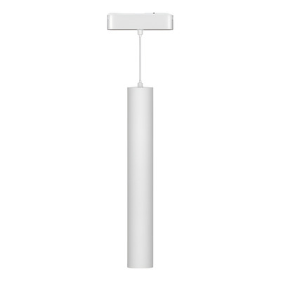 Colgante Cilindrica Blanco Para Riel Magnetico Skyline 9w