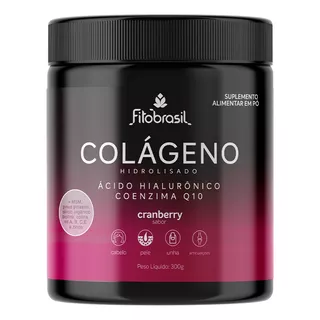 Colágeno Em Pó + Ácido Hialurônico + Coenzima Q10 300g