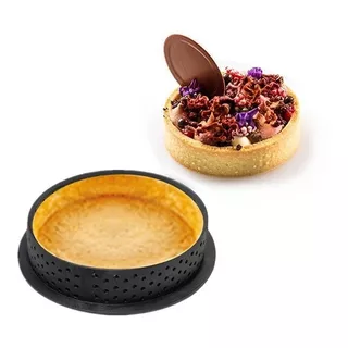 Molde Silikomart Tarte Ring Round 15 Cm X 2 Tartera / Lauacu