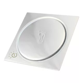 Ralo Premium Inteligente Banheiro Inox Clickup Quadrado 15cm