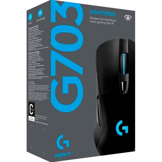 Logitech G703 Lightspeed Wireless Gaming Mouse