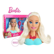 Boneca Cabeça Busto P/ Pentear E Estilizar - Barbie Original