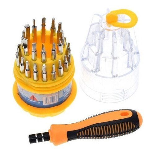 Kit de miniherramientas Torx 31 en 1 para hendiduras de precisión de Philips