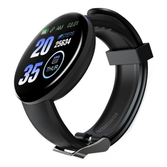 Smartwatch Reloj Inteligente Ruffo D18 Negro Deportes Pasos Color de la caja UNICO