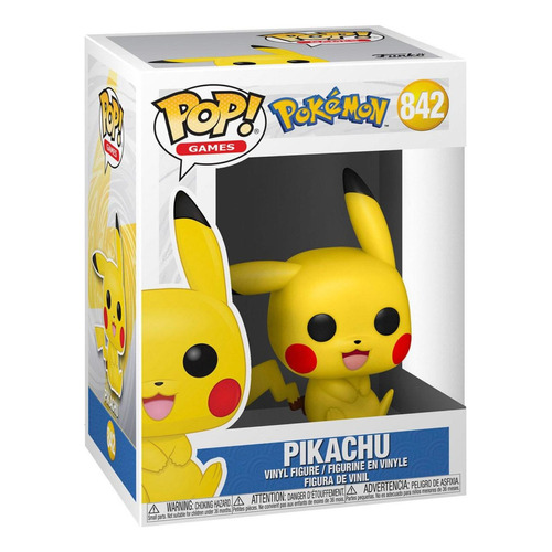 Figura de acción  Pikachu 31528 de Funko Pop! Games