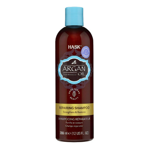 Hask Shampoo Reparador - Aceite De Argan 355ml