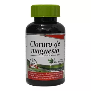 Cloruro De Magnesio 90 Capsulas - Unidad a $422