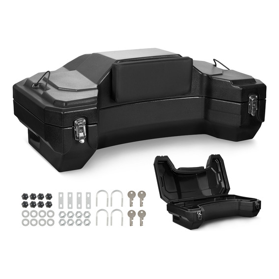 Caja Trasera Cuatrimoto Atv  Respaldo Acojinado 91luniversal