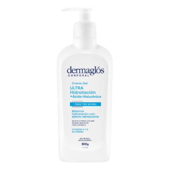 Dermaglós Ultra Hidratación Acido Hialuronic X 300g Corporal