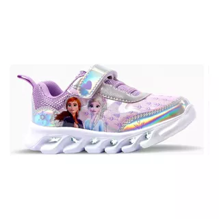 Zapatilla Frozen Con Luz Footy Licencia Disney Linea P 