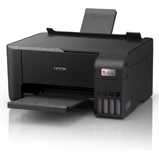 Impresora A Color Multifunción Epson Ecotank L3250 Con Wifi Negra 100v/240v
