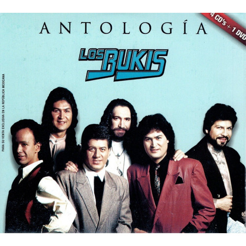 Los Bukis Antologia 4 Cd's+ 1 Dvd