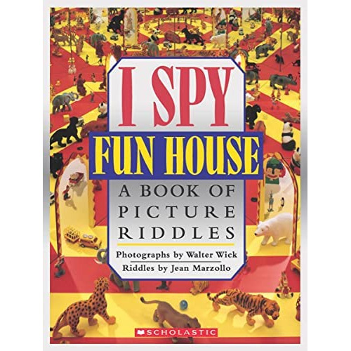 I Spy Fun House: A Book Of Picture Riddles, De Jean Marzollo. Editorial Unkno, Tapa Dura En Inglés