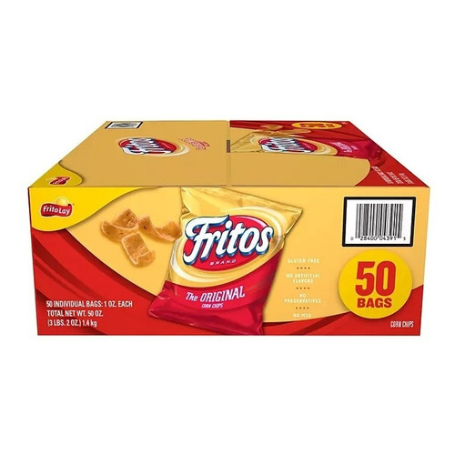 Fritos Americanos (caja De 50 Pzas) (importados