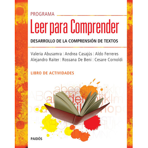 Leer Para Comprender - Libro De Actividades, de Abusamra, Valeria. Editorial PAIDÓS, tapa blanda en español