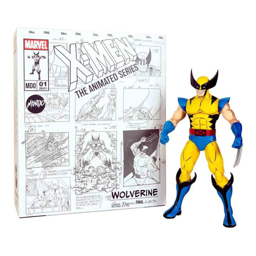 Figura Wolverine X Men Comic Clasic Animate Marvel Mondo 1:6