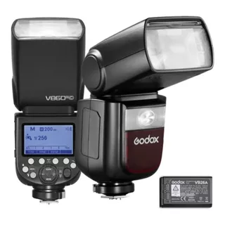 Flash Godox Para Canon V860 Iii Ttl Hss Com Luz Modelagem