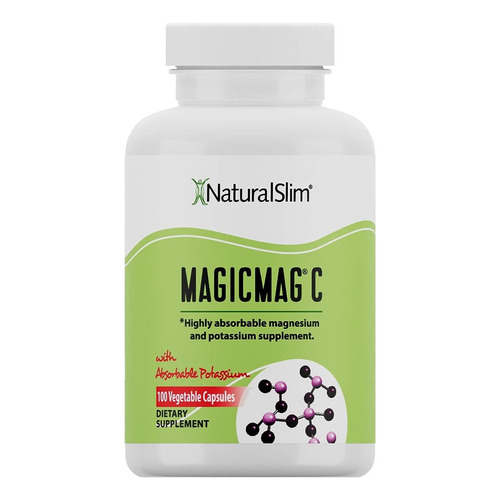 Citrato Magnesio Citrato Potasio Magic Mag C - Natural Slim Sabor Sin Sabor