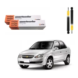  Par Amortecedor Traseiro Corsa Classic 1.0 2011 A 2018