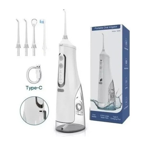 Irrigador Dental Ultraoral Portátil Waterflosser 310 Ml