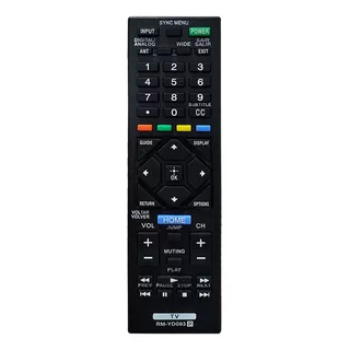 Controlador Sony Rm-yd093 Kdl-46r475a Kdl-40r485b Kdl-40r355b