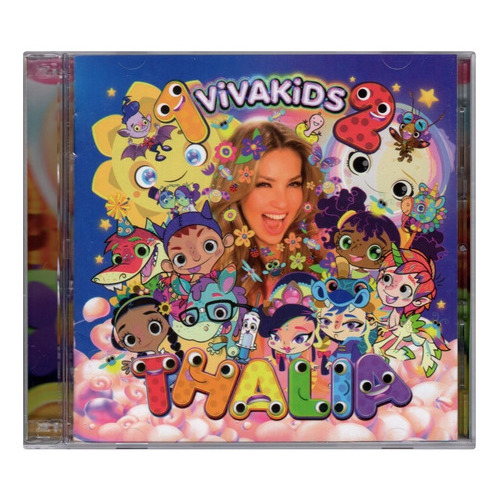 Thalia - Viva Kids Vol 1 Y 2 - Disco Cd (26 Canciones)