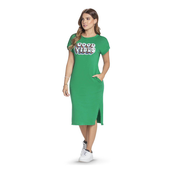 Vestido Para Mujer Verde Antioquia Atypical