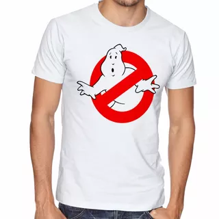 Camiseta Caça Fantasmas Ghosth Busters Manga Curta Tamanho 