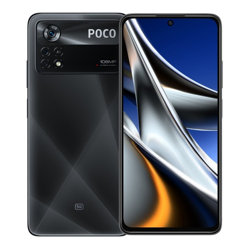 Celular Xiaomi Poco X4 Pro 5g Laser Black 8gb Ram 256gb Rom