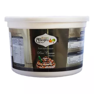 Base Para Frappe Rice Cream Horchata  3 Kg