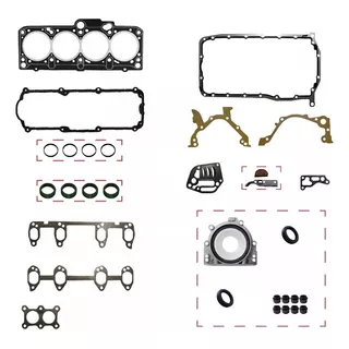 Jogo Junta Completo C/ Ret Golf Bora Polo 1.6 Sr 8v Akl Audi