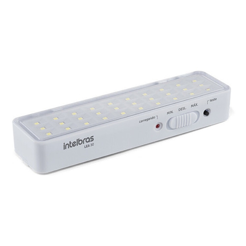 Luz de emergencia Intelbras LEA 30 LED con batería recargable 1 W 220V blanco