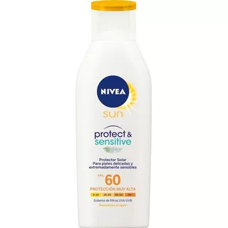 Bloqueador Protector Solar Nivea 125 Ml Fps 60 Sensitive