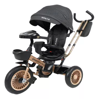 Triciclo Con Usb Spin 380 Y Bluetooth Ebaby Nuevos Color Negro Azul Rosado