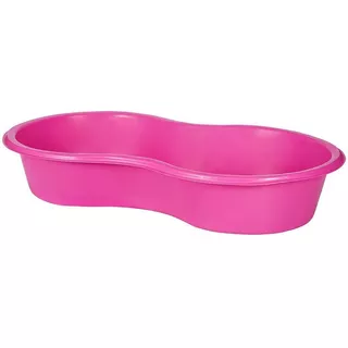 Piscina Polietileno 50 Litros Rosa Afort