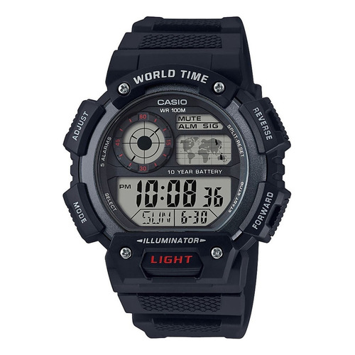 Reloj Casio Ae-1400wh-1av Hombre Original E-watch