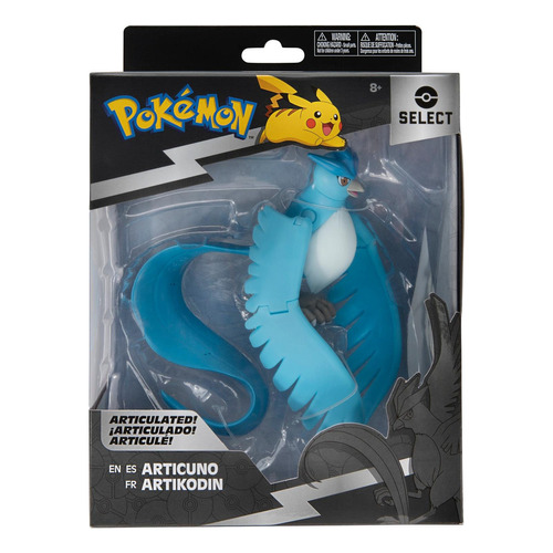 Pokemon Select Figura Articuno Articulado 17 Cm 2021