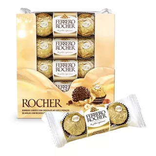 Kit 48 Bombom Ferrero Rocher (caixa 16x3 Unid) 