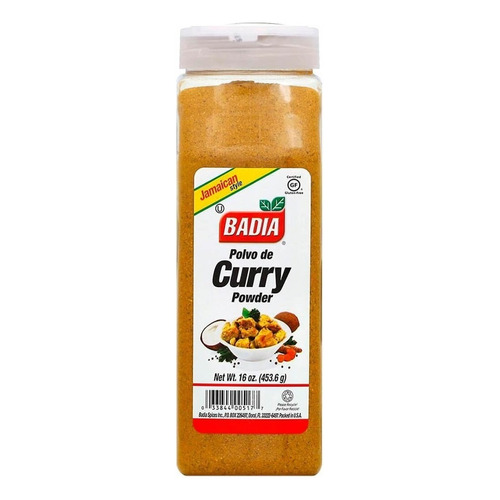 Badia Condimento Curry En Polvo 453.6g Usa Kosher