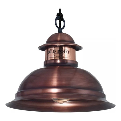 Colgante Vintage Old Cobre Viejo Calidad Apto Led Vig 